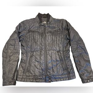 Vintage Y2K The North Face Quilted Jacket Womens black Lightweight Puffer Medium
